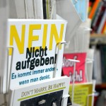 Postkarte "Nein, nicht aufgeben!"